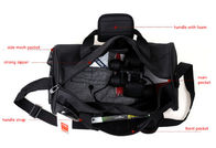 यात्रा / खेल के लिए OEM / ODM छोटे काले नायलॉन पनरोक डफेल बैग
