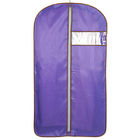 साफ खिड़की के साथ ज़िपित गारमेंट बैग, यात्रा के लिए परिधान बैग हैंगिंग