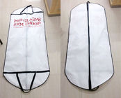 गैर बुना हैंडल लंबे हैंगिंग कपड़े परिधान बैग बंधनेवाला सिल्क स्क्रीन प्रिंटिंग