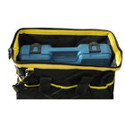 इलेक्ट्रिकल / गार्डन / नेटवर्किंग के लिए काले और पीला हैवी ड्यूटी उपकरण बैग