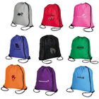 निजीकृत विज्ञापन ड्रॉस्ट्रिंग बैग रंगीन गैर बुना W25 * H30 सेमी आकार