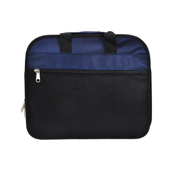पोर्टेबल बहुक्रियाशील इलेक्ट्रिशियन उपकरण बैग, छोटे उपकरण बैग काले और नीले