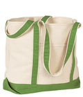 टिकाऊ फैशनेबल बड़े कपास कैनवास ढोना बैग निजीकृत रंग