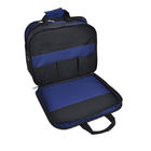पोर्टेबल बहुक्रियाशील इलेक्ट्रिशियन उपकरण बैग, छोटे उपकरण बैग काले और नीले
