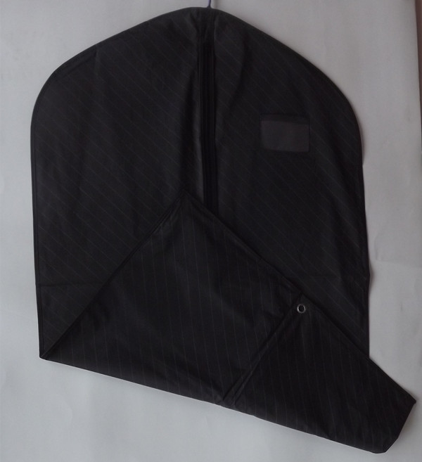 सांस सूट परिधान बैग टिकाऊ हल्के काले कपड़े कवर