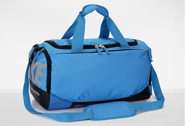 Mens यात्रा Duffel थैला, OEM नायलॉन Ripstop ब्लू खेल बैग हल्के