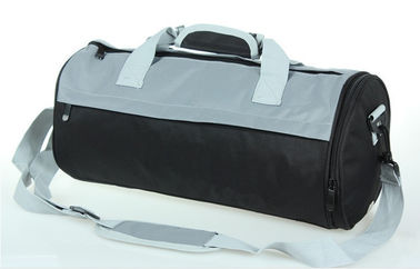 शूज़ पॉकेट के साथ मजबूत नायलॉन पनरोक यात्रा डफेल बैग, 42x21x21cm